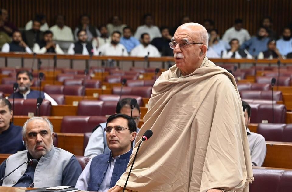 تحریک انصاف کے اراکین اُٹھ جائیں تو یہ کورم پورا نہیں ہوسکتا،محمود خان اچکزئی