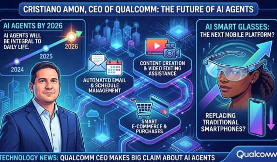 AI Agents مستقبل کی دنیا بدل دیں گے، Qualcomm کے سی ای او کا بڑا دعویٰ