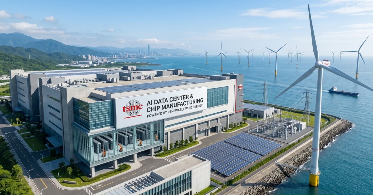 AI Data Centers کے لیے TSMC نے Wind Energy کا استعمال بڑھا دیا
