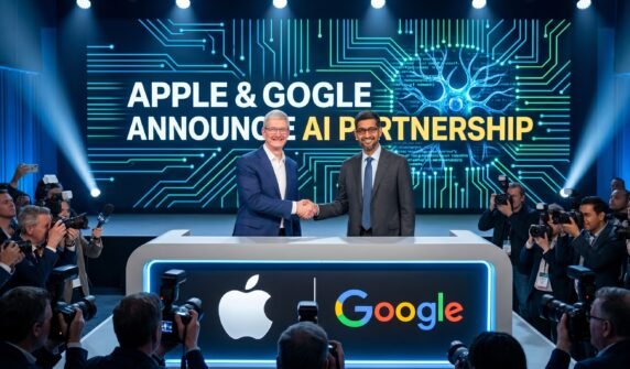 Apple اور Google کے درمیان AI شراکت داری کا اعلان