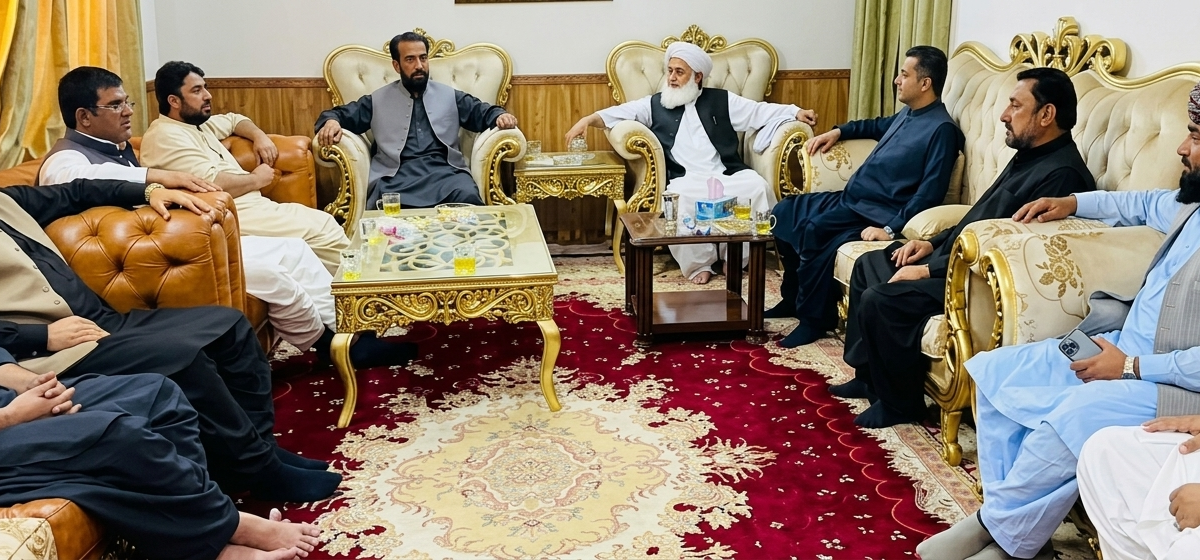 وزیرداخلہ میر ضیاء لانگو کی قیادت میں حکومتی وفد کی اپوزیشن رہنماوں سے ملاقات
