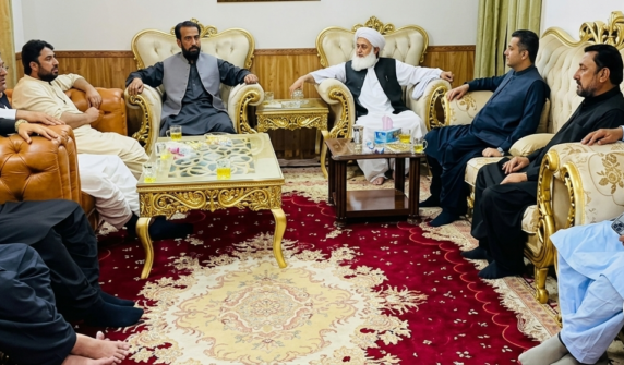 وزیرداخلہ میر ضیاء لانگو کی قیادت میں حکومتی وفد کی اپوزیشن رہنماوں سے ملاقات
