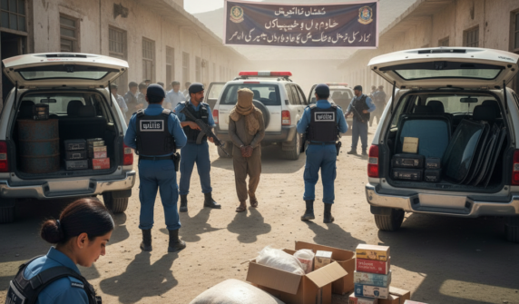 بلوچستان پولیس عوام کے جان و مال کے تحفظ کے لیے اپنی فرائض کی ادائیگی کو یقینی بناتے ہوئے شہریوں کو پر امن اور جرائم سے پاک ماحول فراہم کرنے کے حوالے سے متحرک کوئٹہ(کرائم رپورٹر)بلوچستان پولیس عوام کے جان و مال کے تحفظ کے لیے اپنی فرائض کی ادائیگی کو یقینی بناتے ہوئے شہریوں کو پر امن اور جرائم سے پاک ماحول فراہم کرنے کے حوالے سے متحرک ہے اس حوالے سے صوبہ بھر میں کوئٹہ سمیت 7 رینجز کے تمام اضلاع میں اشتہاری، مفرور اور مطلوب کے خلاف مہم جاری ہے۔ اشتہاری، مفرور و مطلوب اور جرائم پیشہ عناصر کے خلاف کارروائی کرنے والے سرفہرست اضلاع کے پولیس اہلکاروں کو اعلی کارکردگی پر نقد انعامات اور تعریفی اسناد سے نوازا جاتا ہے۔ ترجمان بلوچستان پولیس کے ایک پریس ریلیز کے مطابق انسپکٹر جنرل پولیس بلوچستان محمد طاہر کی ہدایات کی روشنی میں خصوصی مہم کے تسلسل میں گزشتہ تین ہفتوں کے دوران بلوچستان پولیس نے صوبہ بھر میں مطلوب اور مفرور کے خلاف جاری آپریشن کے دوران 43 اشتہاری، 288 مفرور جبکہ مختلف جرائم میں مطلوب 556ملزمان کو حراست میں لیا گیا ہے۔ اغواء کاروں کے خلاف بروقت اور فوری کارروائی رکھنے کے نتیجے میں 13 مغوی کو بھی بحفاظت بازیاب کرا لیا گیا ہے۔اس کے علاوہ مختلف کارروائیوں میں 5مسروقہ گاڑیاں، 15موٹر سائیکلیں، 6 موبائل فونز برآمد کئے گئے۔ دفعہ 144 کے خلاف ورزی پر 9 گاڑیوں اور دفعہ 550 کی کاروائی میں 28 موٹر سائیکلوں کو قبضے میں لیا گیا۔انسداد منشیات مہم کے تحت 94 منشیات فروشوں کو گرفتار کیا گیا، جن کے قبضے سے 430.200 کلوگرام چرس، 203.253 کلوگرام آئس شیشہ ، 739 کلوگرام خشک بھنگ، 23.34 کلوگرام افیون۔210۔1 کلوگرام ہیروئن ، 45 بیئرکین اور 71 شراب کی بوتلیں اور 193 لیٹر کچی شراب برآمد کی گئی۔ اس کے علاوہ 7000لیٹر ڈیزل اور 1755 گاڑیوں سے کالے شیشے اتارے گئے۔کارروائی کے دوران9 پیکٹس گٹکا ، 150پیکٹ ایرانی سیگریٹ اور 7 ارب 88 کڑور روپے کی ایرانی کرنسی قبضے میں لی گئی۔ پریس ریلیز کے مطابق مہم کے دوران اس امر کو بھی یقینی بنایا جاتا ہے کہ جرائم پیشہ مطلوب اور اشتہاریوں کی ایک علاقے سے دوسرے علاقوں میں روپوشی کے تدارک کے لئے اقدامات کئے جائیں گئے۔ علاوہ ازیں گرفتار ہونے والے ملزمان کی صوبے کے تمام تھانوں میں مطلوب مقدمات کی چھان بین کے علاوہ ملک کے دیگر صوبوں میں بھی ا ن کے خلاف متوقع مقدمات کے حوالے سے بھی تینوں صوبوں کے پولیس حکام سے بھی رابطہ کر کے ریکارڈ کی مکمل چھان بین کی جاتی ہے۔جبکہ گرفتار ملزمان کے جرائم کے ریکارڈ کی جانچ کے لیے دیگر صوبوں کے ساتھ ڈیٹا کا تبادلہ بھی ہوتا ہے۔تاکہ جرائم پیشہ عناصر کو کیفر کردار تک پہنچانے میں ہر ممکن اقدامات کئے جا سکیں۔