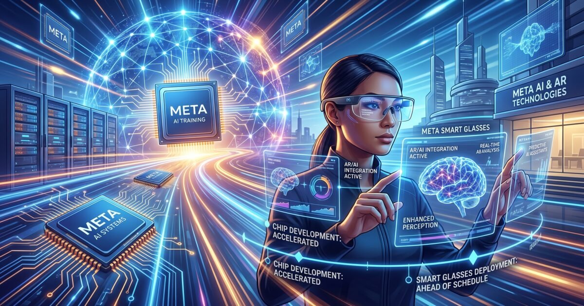 Meta نے AI Chips اور Smart Glasses منصوبے تیز کر دیے