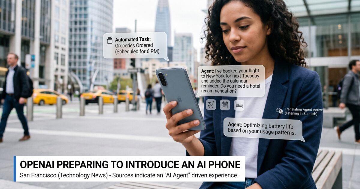 OpenAI AI فون متعارف کرانے کی تیاری میں مصروف