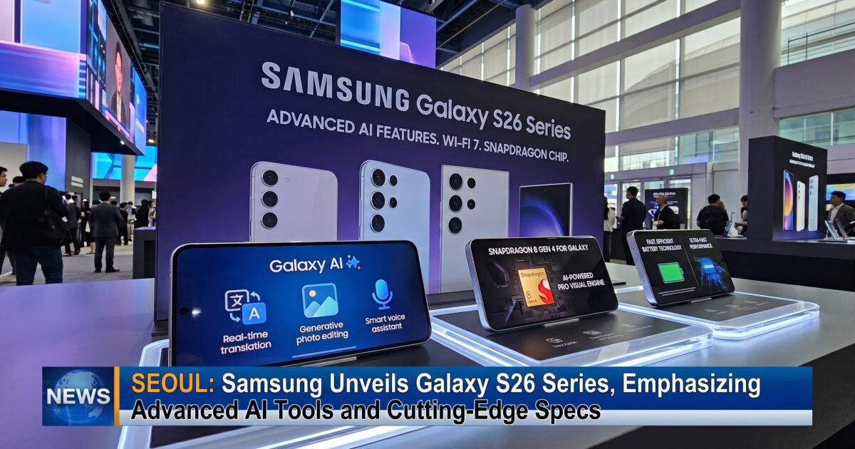 Samsung نے جدید AI فیچرز کے ساتھ Galaxy S26 متعارف کرا دیا