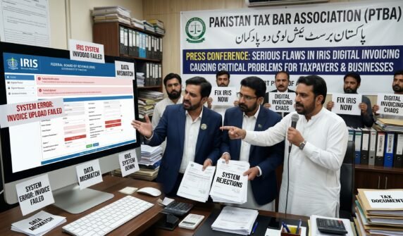 آئرس،ڈیجیٹل انوائسنگ میںسنگین خامیاںمشکلات کا باعث ہیں ' پاکستان ٹیکس بار