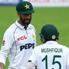 سلہٹ ٹیسٹُ مشفق الرحیم اور شان مسعود کے درمیان سخت الفاظ کا تبادلہ