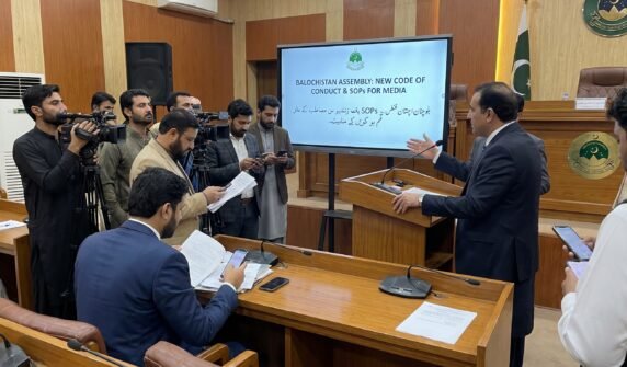 بلوچستان اسمبلی، میڈیا نمائندگان کے لیے نئے ضابطہ اخلاق ایس او پیزکا نفاذ