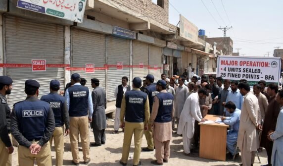 بلوچستان بھر میں بی ایف اے کی بڑی کارروائیاں، 4 فوڈ یونٹس سیل اور 25 پوائنٹس کو جرمانہ