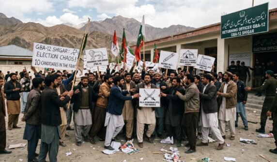 حلقہ جی بی اے12شگر میں انتخابی دنگل سج گیا ،10امیدوار مدمقابل