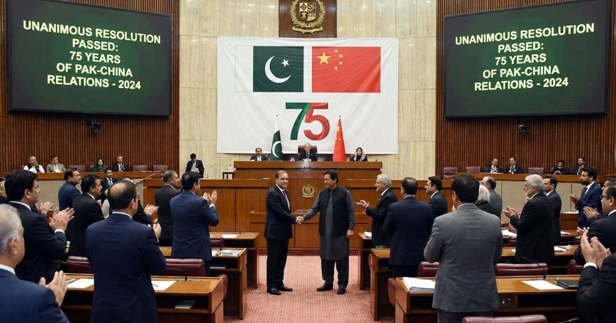 قومی اسمبلی،پاک چین تعلقات کے 75 سال مکمل ہونے پر متفقہ قرارداد منظور