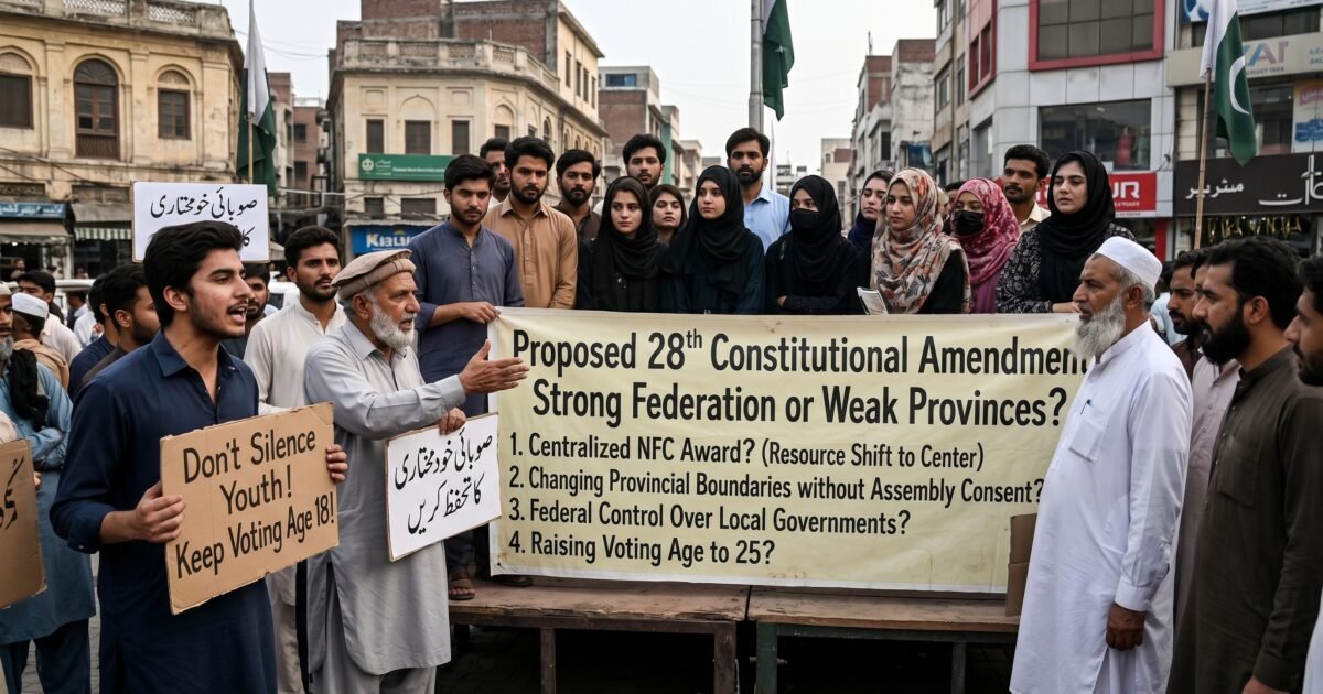 مجوزہ 28 ویں آئینی ترمیم — وفاق مضبوط یا صوبائی خودمختاری کمزور؟