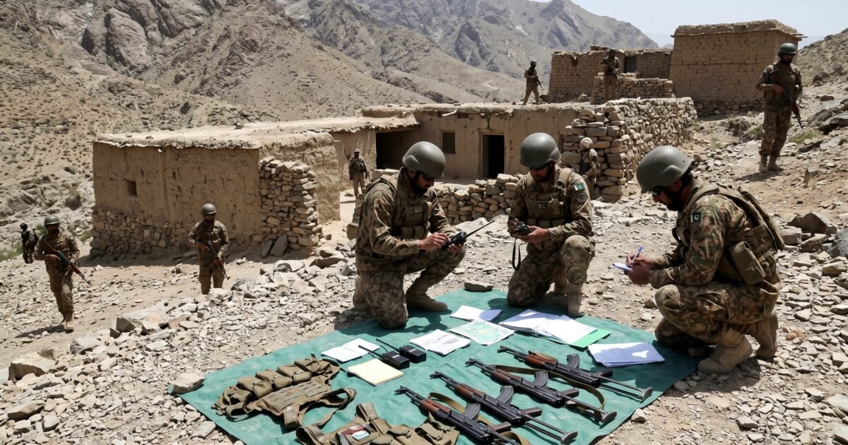 منگلہ زرغون غر میں 13 مئی سے جاری انٹیلی جنس بیسڈ آپریشن میں فتنہ الہندوستان کے 35 سے زائد خوارج ہلاک