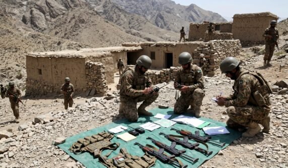 منگلہ زرغون غر میں 13 مئی سے جاری انٹیلی جنس بیسڈ آپریشن میں فتنہ الہندوستان کے 35 سے زائد خوارج ہلاک