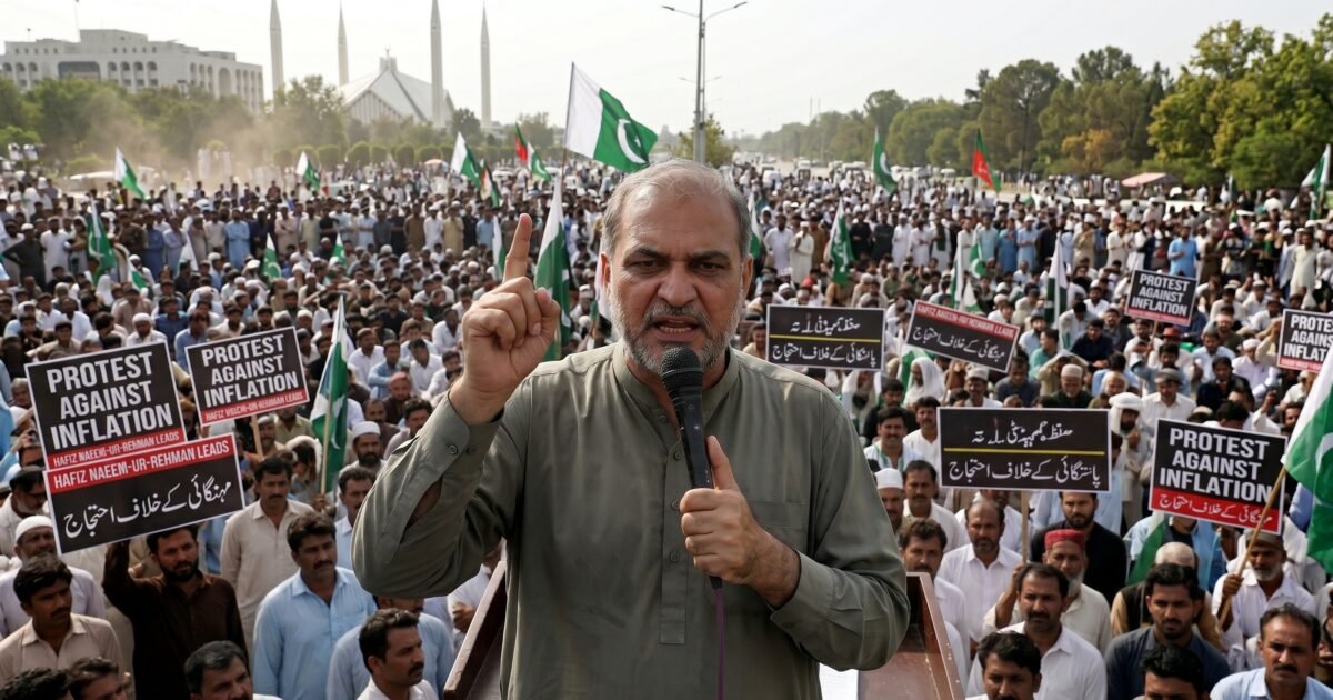 مہنگائی کیخلاف 15 مئی کو اسلام آباد میں بڑا احتجاج ہو گا،حافظ نعیم الرحمن