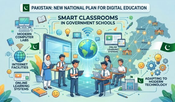 پاکستان میں ڈیجیٹل تعلیم کے فروغ کے لیے نیا قومی منصوبہ تیار