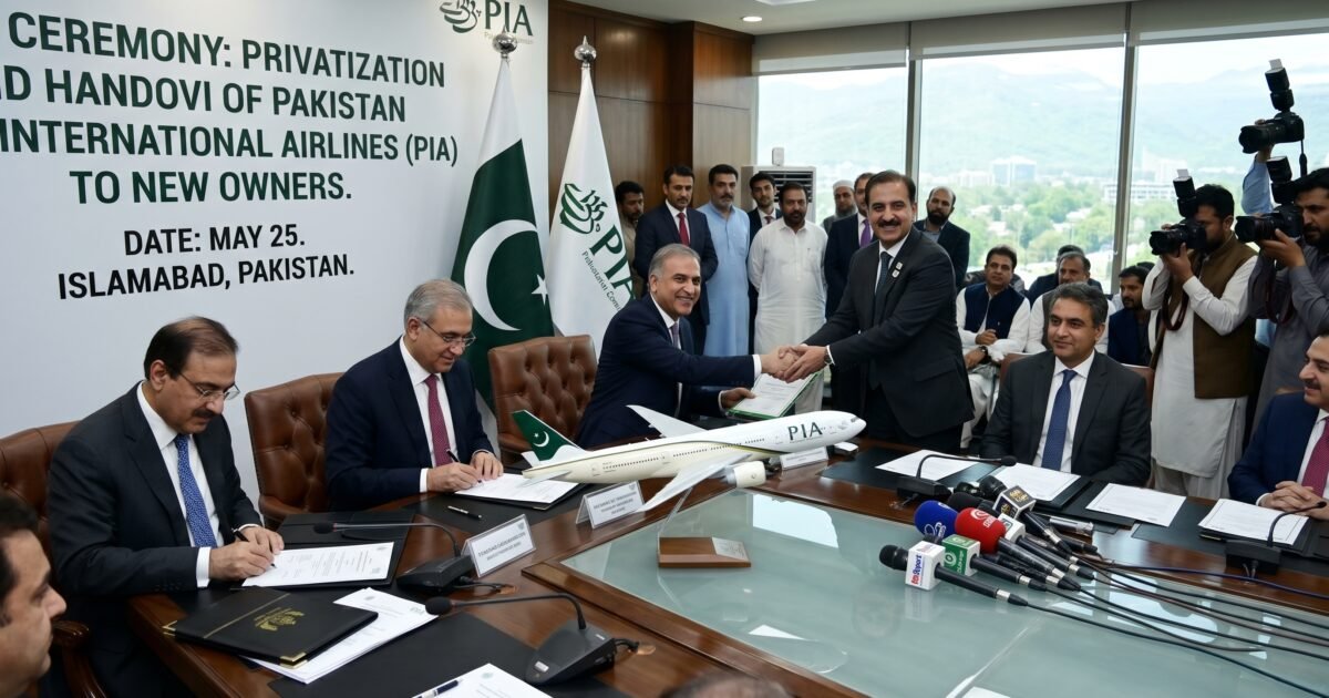 پی آئی اے 25مئی کو نئے مالکان کو حوالے کرنے کا فیصلہ