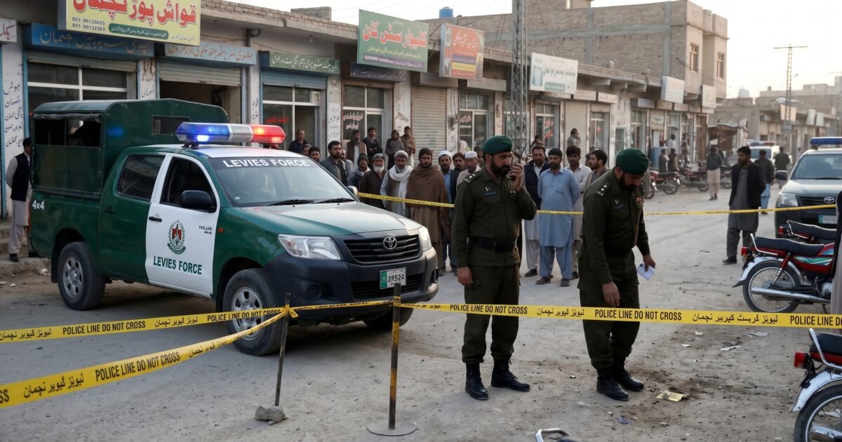 چمن،مال روڈ پر نامعلوم افراد کی فائرنگ، لیویز اہلکار عزیز اللہ عرف مرشد جاں بحق