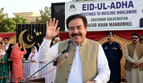 گورنر بلوچستان جعفر خان مندوخیل کی دنیا بھر کے مسلمانوں کو عیدالاضحی کی دل کی گہرائیوں سے مبارکباد