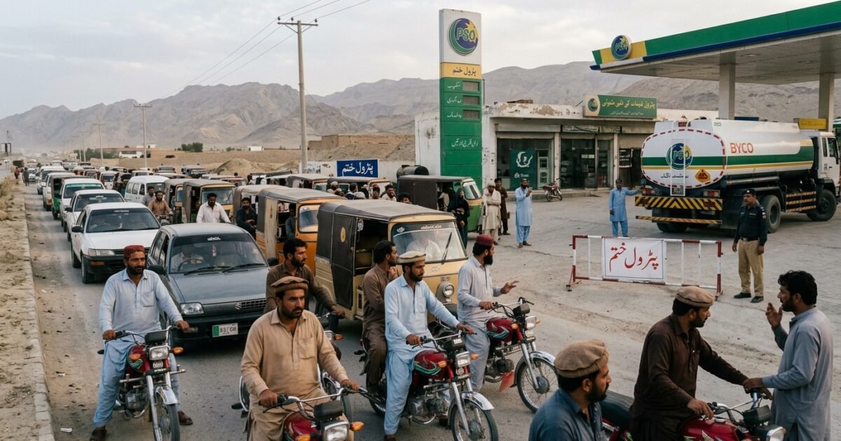 ایک سے دو روز میں پٹرول بحران پر قابو پا لیا جائے گا، بلوچستان حکومت کا باقاعدہ اعلان