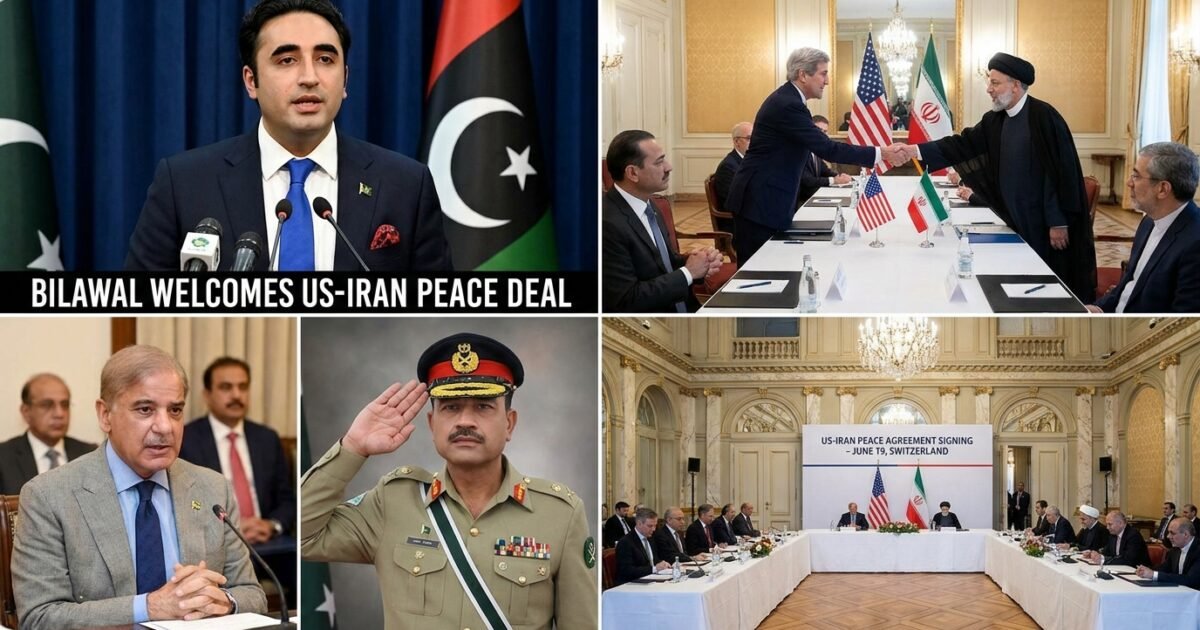 بلاول بھٹو زرداری نے امریکا ایران امن معاہدے کا خیر مقدم