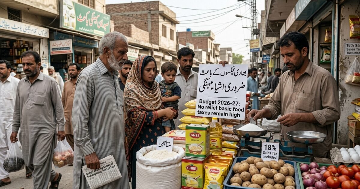 بجٹ 2026-27 'کھانے پینے کی بنیادی اشیاء پر بھاری ٹیکسز کم نہ ہونے کا امکان