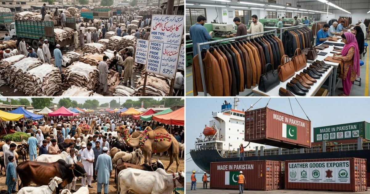 پاکستان میں عیدالاضحی پر ذبیحہ جانوروں کی کھالوں سے بڑی معاشی سرگرمی متوقع ہے' غیر ملکی میڈیا