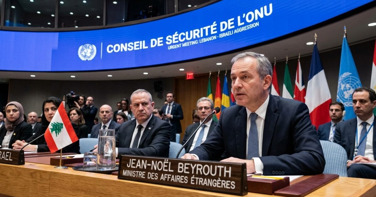 فرانس کا لبنان پر اسرائیلی جارحیت کیخلاف یو این سلامتی کونسل اجلاس بلانے کا مطالبہ
