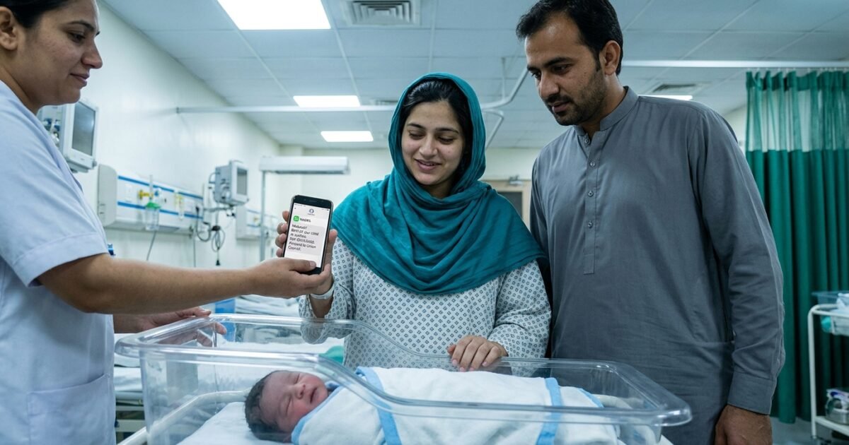 بچے کی پیدائش کے ساتھ ہی والدین کو پیغام، نادرا نے نیا برتھ نوٹیفکیشن ٹول متعارف کرا دیا