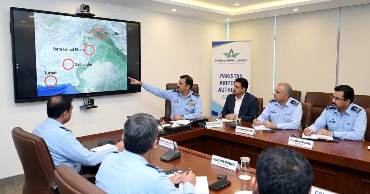 پاکستان ایئرپورٹس اتھارٹی کا ملک بھر کے غیر فعال ایئرپورٹس بحال کرنے کا فیصلہ