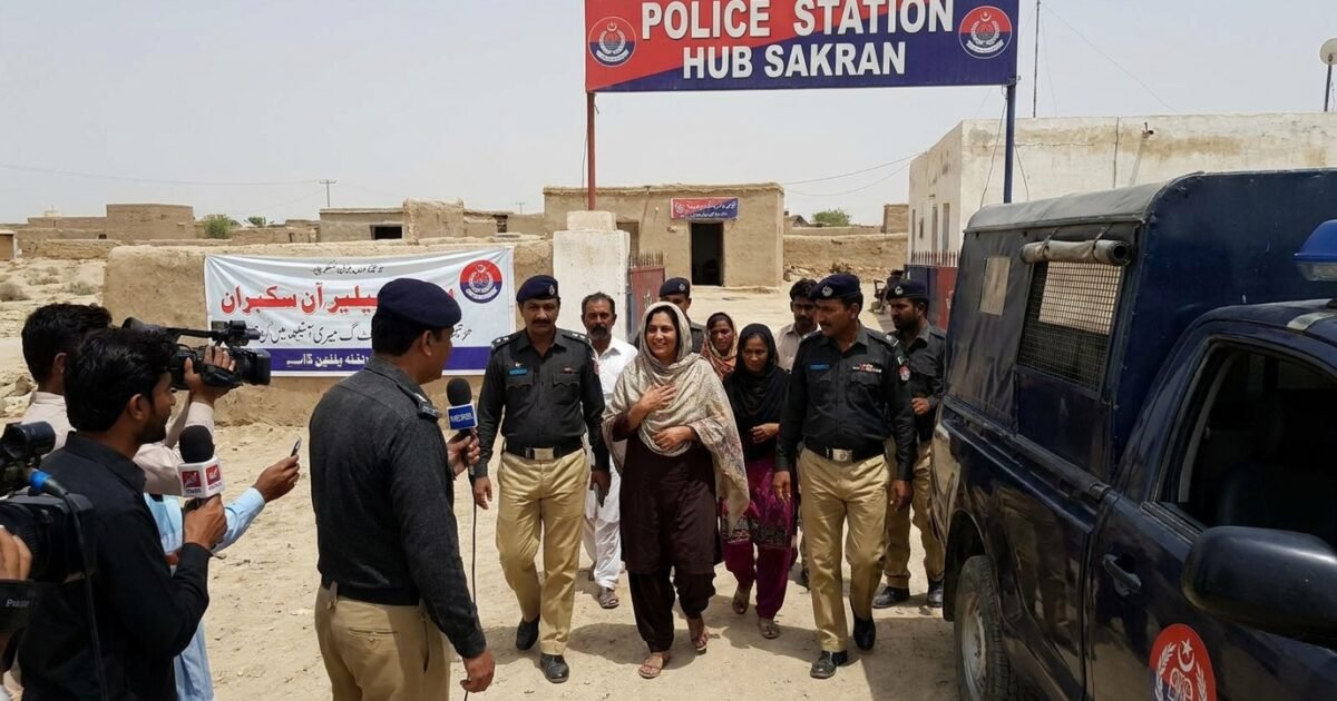 کراچی سے مبینہ اغوا ہونے والی خاتون کی حب ساکران سے بحفاظت بازیابی