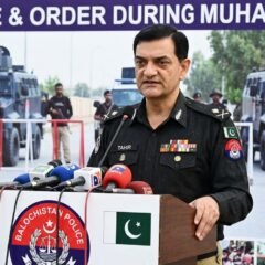 محرم الحرام کے دوران امن و امان کے لیے تمام وسائل بروئے کار لائے جائیں گے، آئی جی پولیس بلوچستان