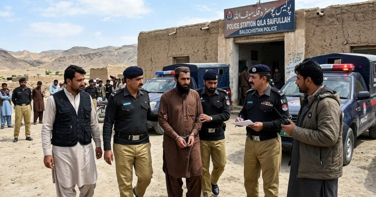 قلعہ سیف اللہ میں انٹیلی جنس کامیاب کارروائی، ظفر اللہ شاہیزئی کیس کا دوسرا شریک ملزم محمود خان بھی گرفتار