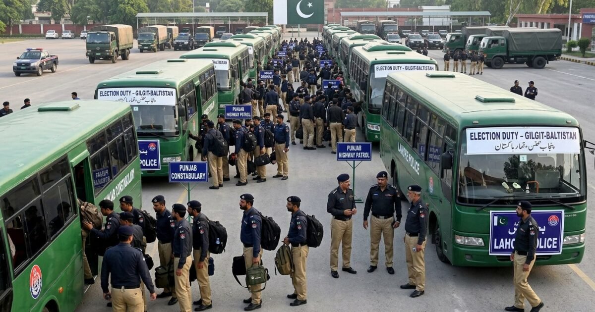 گلگت بلتستان انتخابات، پنجاب پولیس کی 5 ہزار سے زائد نفری بھیجنے کا فیصلہ