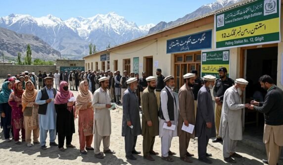 گلگت بلتستان میں عام انتخابات کیلئے ووٹنگ آج ہوگی
