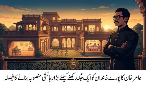 عامر خان کا پورے خاندان کو ایک جگہ رکھنے کیلئے بڑا رہائشی منصوبہ بنانے کا فیصلہ