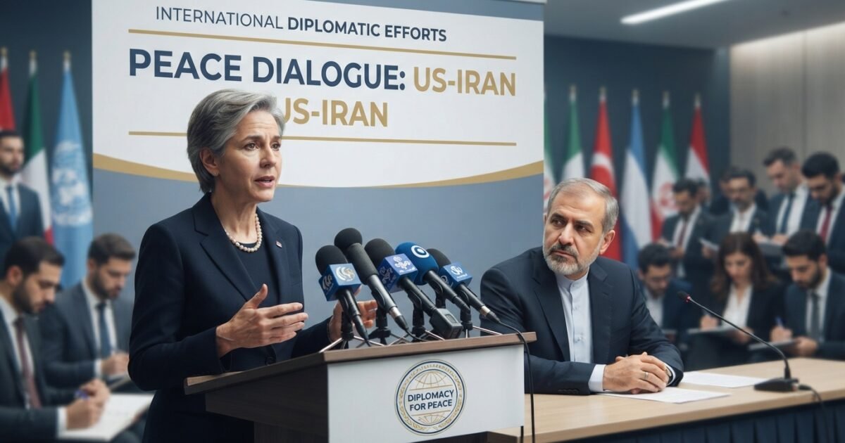 امریکہ ایران دس روزہ جنگ بندی کی امید، امن کی سفارت کاری کو کامیاب ہونا چاہیے