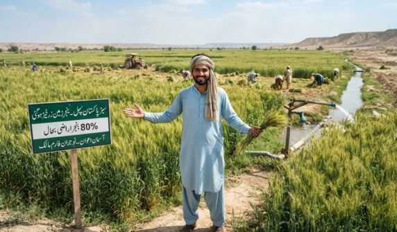 گرین پاکستان انیشیٹو کی معاونت سے بنجر زمینیں آباد، زرعی پیداوار اور روزگار میں نمایاں اضافہ