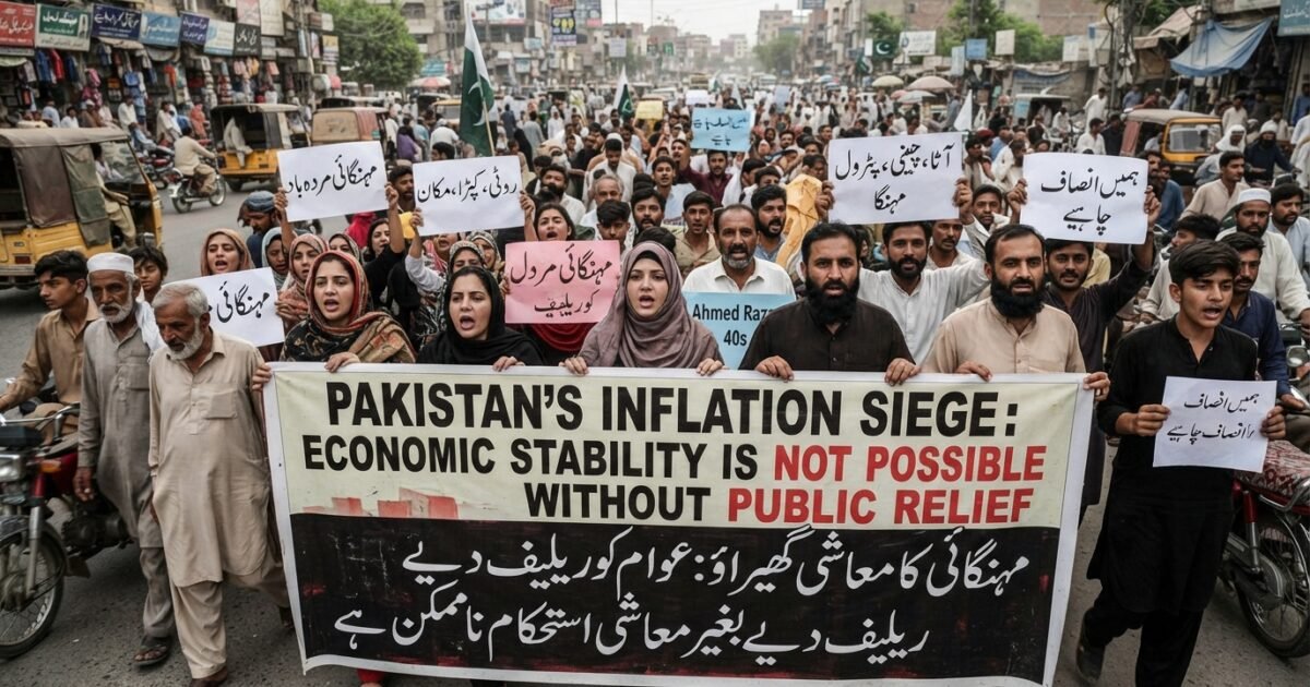 مہنگائی کا محاصرہ: عوامی ریلیف کے بغیر معاشی استحکام ممکن نہیں