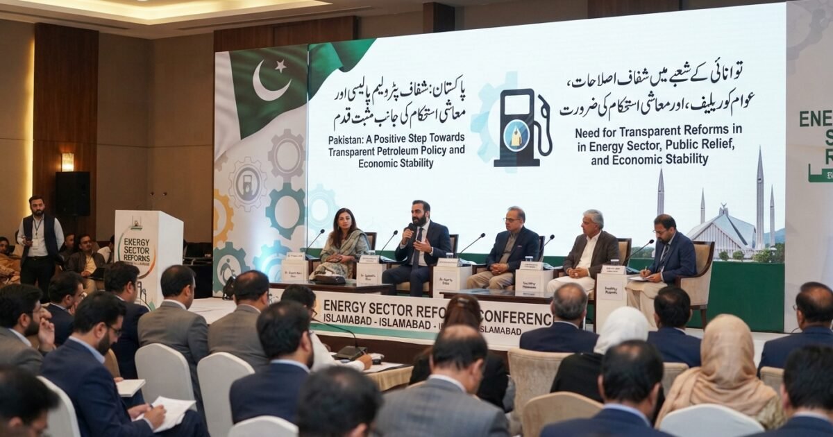 توانائی کے شعبے میں شفاف اصلاحات، عوامی ریلیف اور معاشی استحکام کی ضرورت