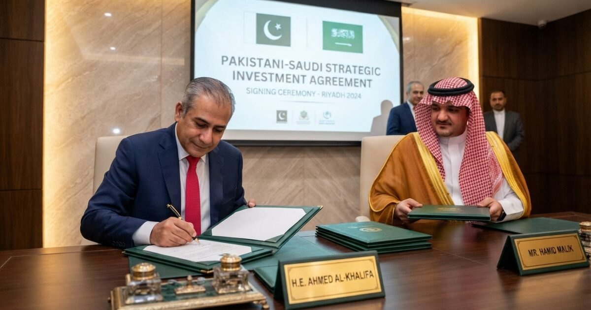 پاک سعودی کمپنیوں کے درمیان تاریخی معاہدے پر دستخط