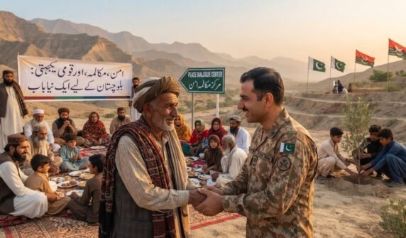 بلوچستان میں امن کا نیا باب۔ مذاکرات، مفاہمت اور قومی یکجہتی کی روشن مثال