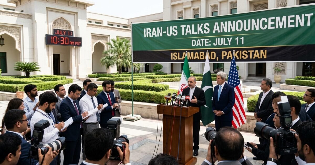 ایران امریکہ مذاکرات کہاں اور کب ہوں گے،پتہ چل گیا،11جولائی بمقام پاکستان