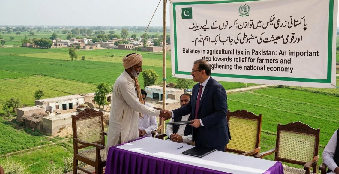 پاکستان میں زرعی ٹیکس میں توازن: کسان کو ریلیف اور ملکی معیشت کی مضبوطی کی جانب اہم قدم