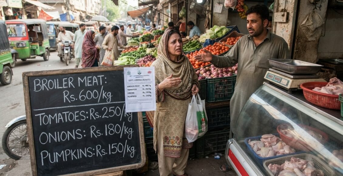 پاکستان میں ٹماٹر، پیاز، کدو اور برائلر گوشت مہنگا، سرکاری نرخوں کے برعکس سبزیاں مہنگی فروخت ہونے لگیں
