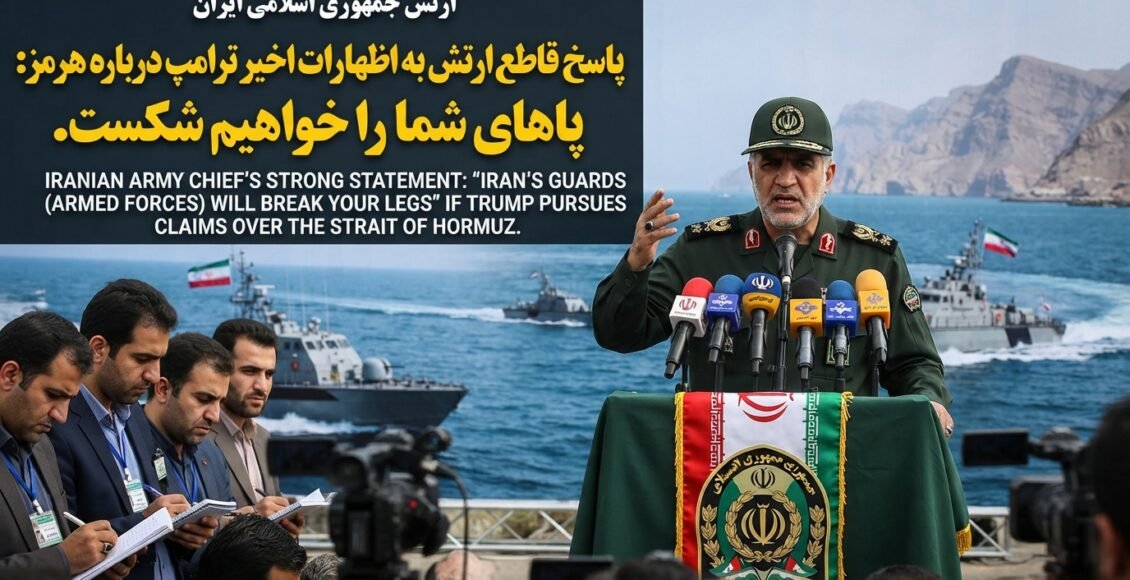ایران کے محافظ آپ کی ٹانگیں توڑ دیں گے،ایرانی آرمی چیف کی ٹرمپ کو دھمکی