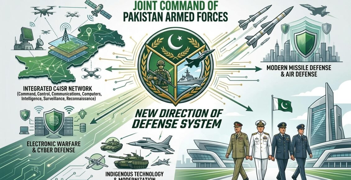 افواجِ پاکستان کی مشترکہ کمان، دفاعی نظام کی نئی سمت