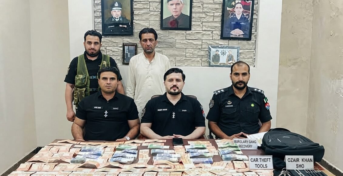 کوئٹہ، تھانہ شالکوٹ پولیس کی بڑی کارروائیاں، نقب زن گینگ اور کار چوری کا مفرور ملزم گرفتار
