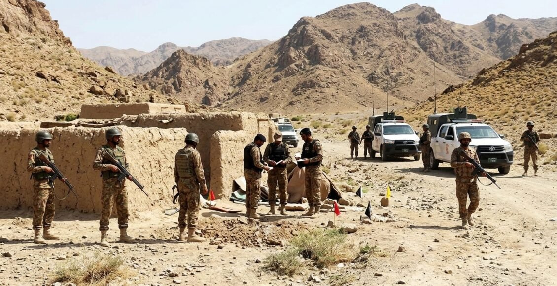 پنجگور، سیکیورٹی فورسز کا انٹیلی جنس بیسڈ آپریشن، 5 دہشتگرد ہلا ک